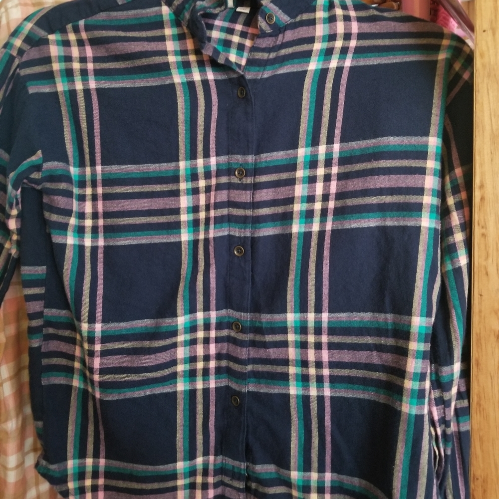 Girls SO Purple Flannel shirt